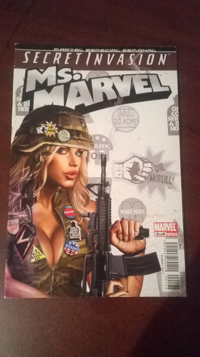 Ms. Marvel En Saga Secret Invasion N.5 Comic Marvel Año-2008