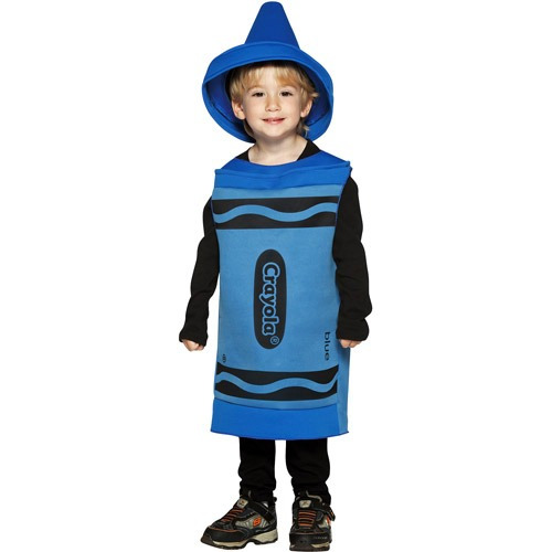 Crayola Azul Niño Disfraces De Halloween
