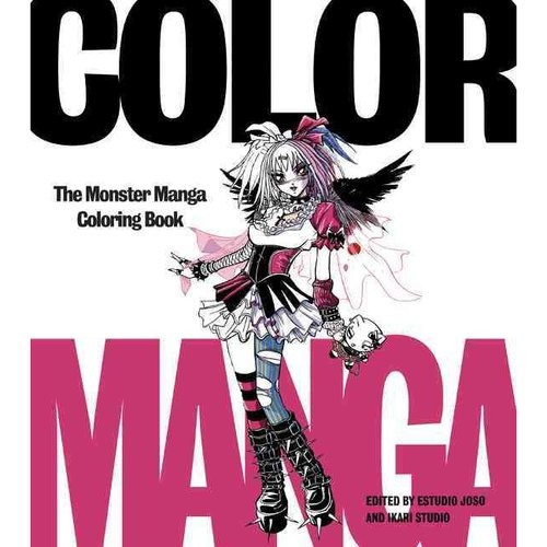 Color Manga: El Manga De Monster Para Colorear Libro