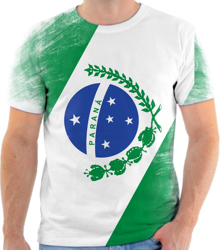 Camiseta, Camisa Bandeira De Paraná