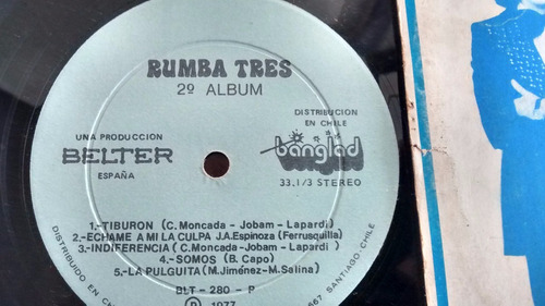 Vinilo Lp De Rumba Tres - Vol 2 -(u1332