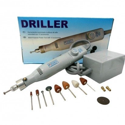 Torno Profesional Mano Egeo Driller Unas Pedicuria Manicuria