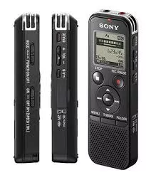 Grabador De Voz Digital Sony Doble Micrófono 1073hrs Usb Mic