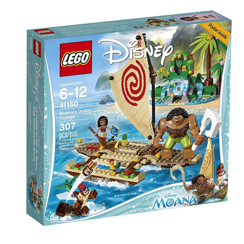 Lego Disney Mohana Viaje En El Oceano 41150