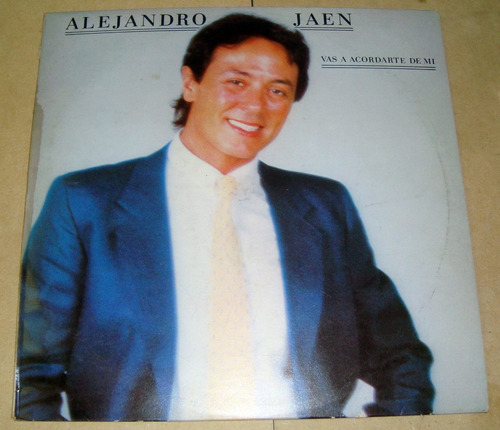 Alejandro Jaen Vas A Acordarte De Mi Lp Argentino Kktus