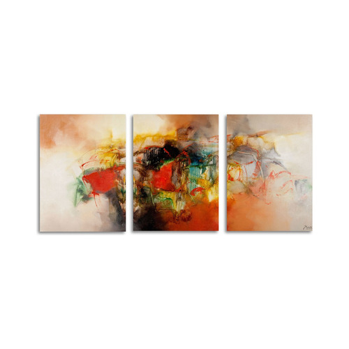 Abstract Vi Multi-panel Canvas Art Set By Zavaleta