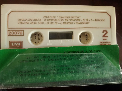 Cassette De Fito Paez -grandes Exitos (316