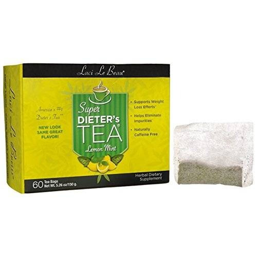 Limón Menta Variedad De Té De Té 60 Unidades Bolsas Laci Lac