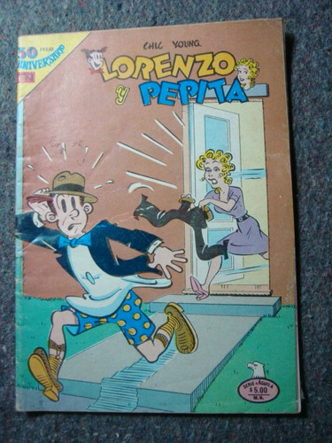 Revista Lorenzo Y Pepita 2587 Comic Historieta Novaro 1980