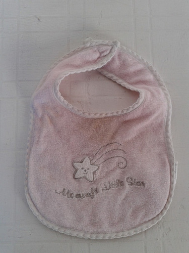 Babero De Toalla Rosa