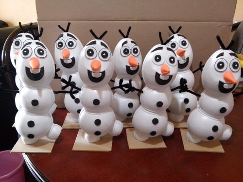 Centros De Mesa Frozen Elsa Ana Y Olaf