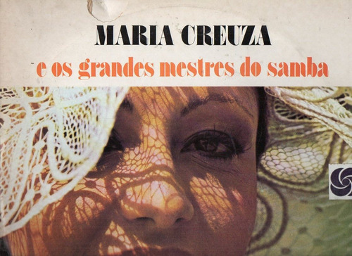 Maria Creuza - Os Grandes Mestres Samba - Lp Vinilo Brasil