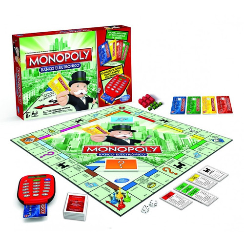 Monopoly Banco Electronico Con Tarjetas - Local A La Calle