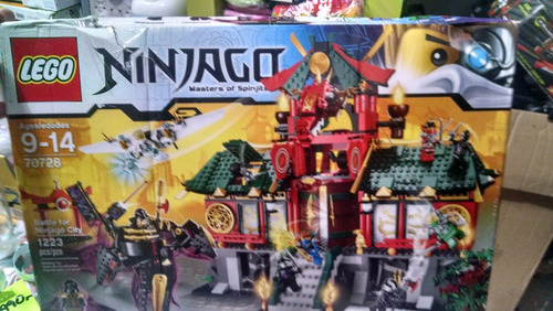Lego Ninjago 70728 Batalla Por La Ciudad Ninjago