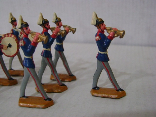 Imagen 3 de 6 de Nico Increible Banda Militar 21 Soldados De Plomo (pmv 45)