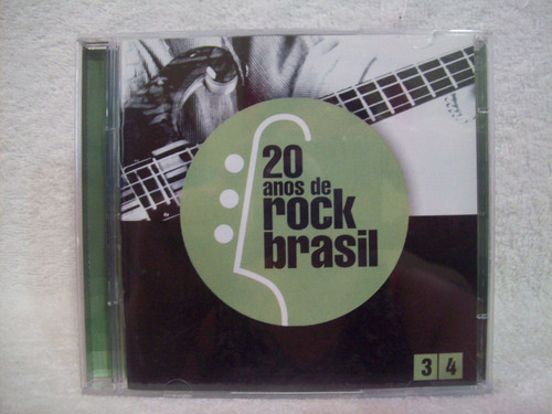 Cd Duplo 20 Anos De Rock Brasil- Volumes 3 & 4- Som Livre