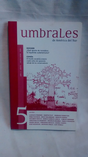 Umbrales De America Del Sur  Nº5 Año 2  Abril Julio 2008