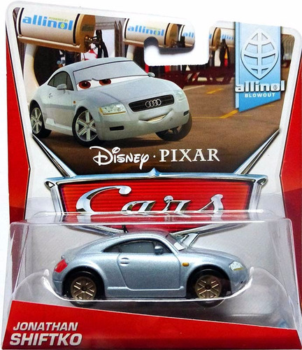 Disney Cars 2 Jonathan Shiftko Allinol Blowout Mattel