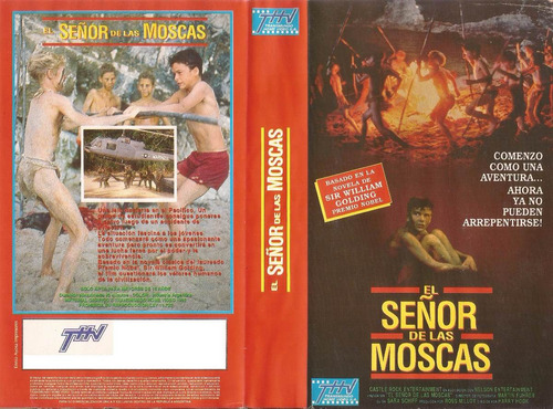 El Señor De Las Moscas Vhs Lord Of The Flies Harry Hook