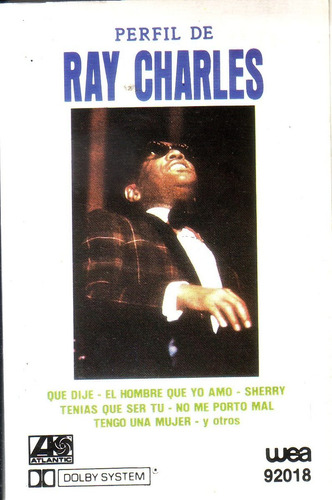 Ray Charles Perfil Cassette Jazz Pvl