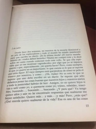 Diario De Jay - Beatrice Sparks (Usado)
