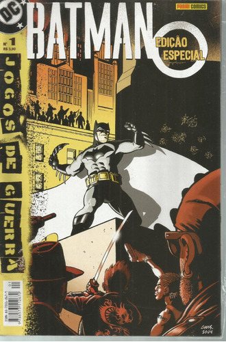 Batman Jogos De Guerra N° 01 - Panini - Bonellihq Cx438 H18