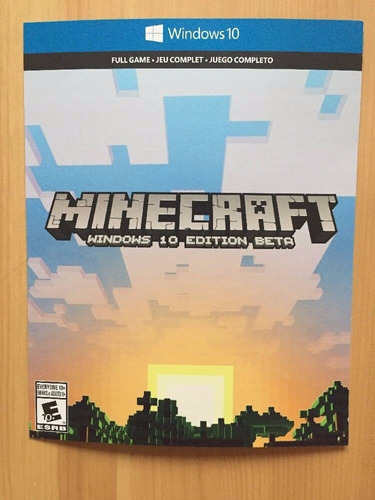 Minecraft Para Pc Windows 10 Edition (precio De Locura)