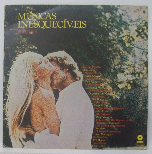 Lp Músicas Inesquecíveis Volume 5 - 1976 - Premier