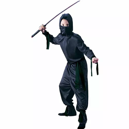 Disfraz infantil Ninja, Negro 