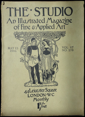 Revista Antigua De Arte. The Studio. 1916. 39148