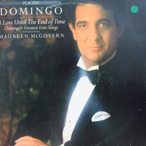 Lp Placido Domingo - Domingos Greatest Love Song  Vinil Raro