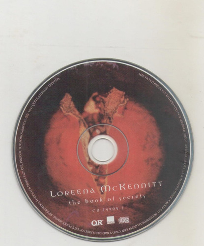 Cd Loreena Mckennitt - The Book Of Secrets - Importado (Usado)