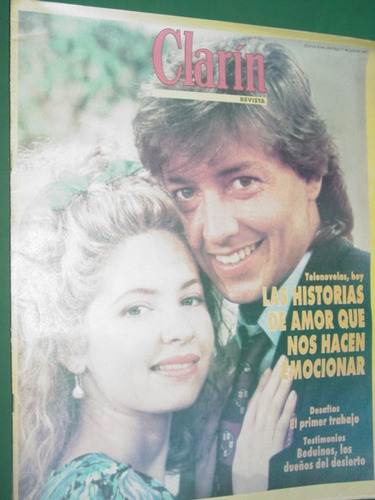 Revista Clarin 11/7/93 Andrea Del Boca - Solo Tapa Sin Nota