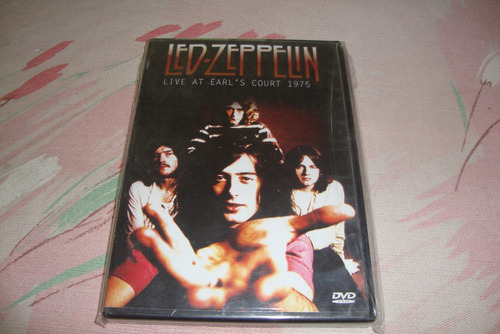 Dvd Da Banda Led Zeppelin-earls Court Live-1975.