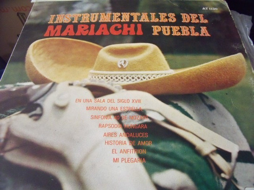 Lp Instrumentales Del Mariachi Puebla,