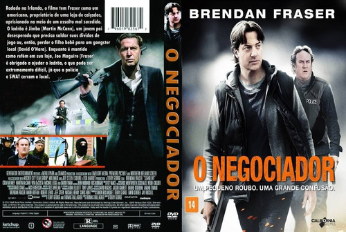 Dvd - O Negociador - Brendan Fraser E Martin Mccann