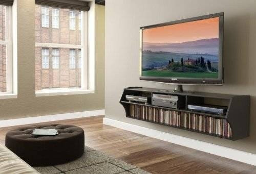 Negro Altus Plus 58  Flotante Soporte Para Tv