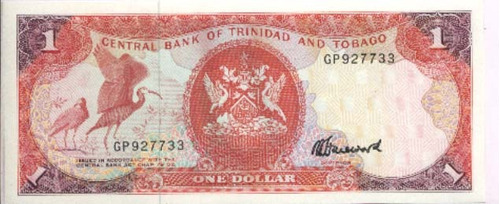 Trinidad Y Tobago 1 Dolar Año 1985