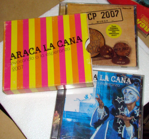 Araca La Cana Invocando A La Esperanza + Acp 2007 Caja 2 Cds