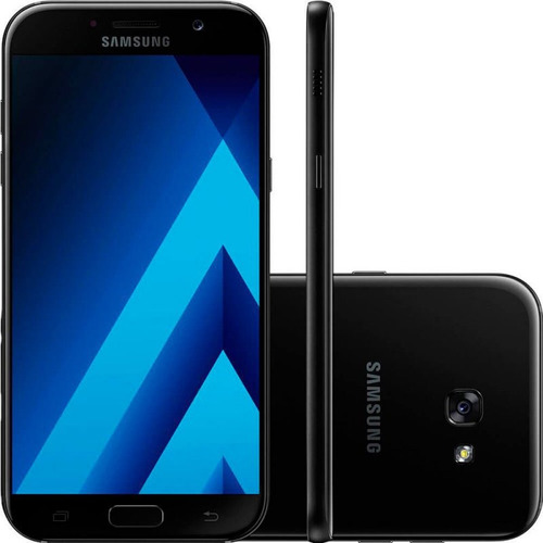 Smartphone Samsung Galaxy A7 2017 Preto 5,7  32gb Dual Chip