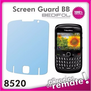 Lamina Protectora Transparente Para Blackberry 8520.