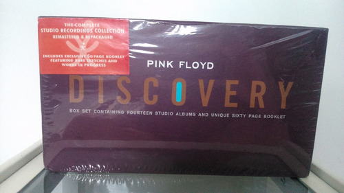 Box Pink Floyd - Discovery - 16 Cd's+ Booklet - Importado