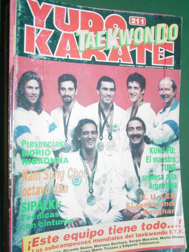 Revista Yudo Karate Artes Marciales Tecnicas Nro. 211