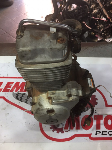 Motor Completo Cg150 Ks Partida Pedal 2004a2008 Alemão Motos