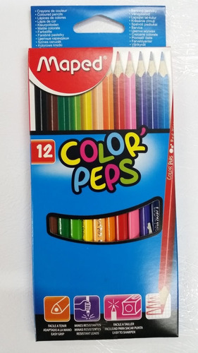 Lapices De Colores Maped Colorpeps X 12 - Tienda Oficial