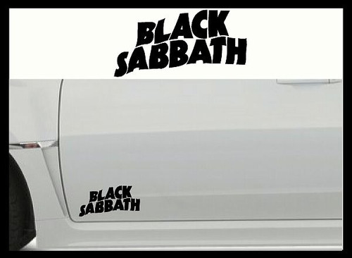 Stickers Personalizados Black Sabbath Mde