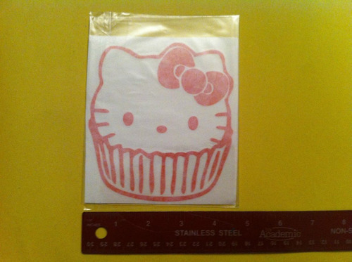 Stickers  Hello Kitty Cupcake Mde