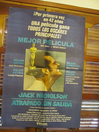Afiches De Cine Antiguos  Con  Jack  Nicholson