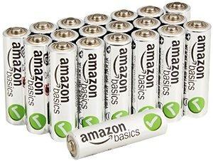 Amazonbasics Rendimiento Alcalinas Aa Baterías (20-pack)