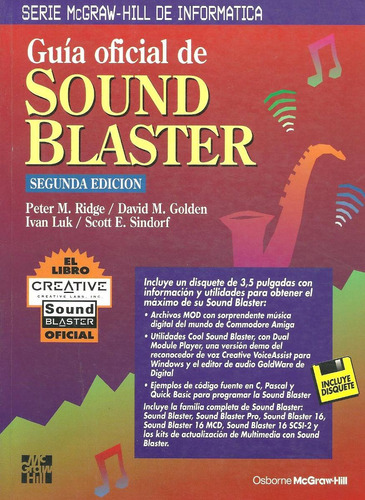 Libro Guía Oficial De Sound Blaster, 2da Edición